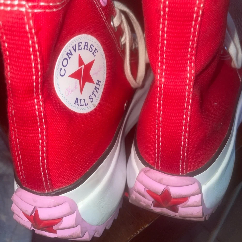Converse Run Star Hike sneakers womens size 7.5 - Picture 1 of 6